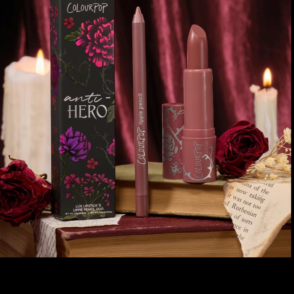 ColourPop Anti-Hero Lux Lipstick and Pencil Duo